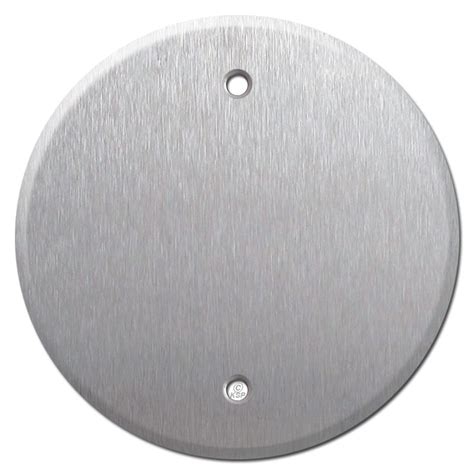 black blank round junction box plate|round ceiling outlet plates.